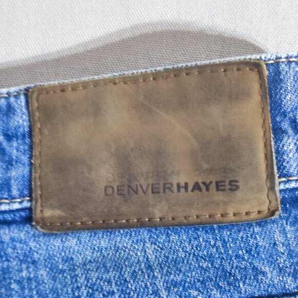 Denver Hayes Flextech Relaxed Fit jeans men's size 38/30 denim blue colour - Picture 5 of 14